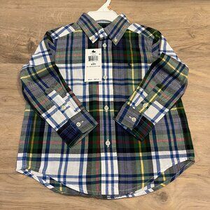 NWT Ralph Lauren Toddler Boys Button Down